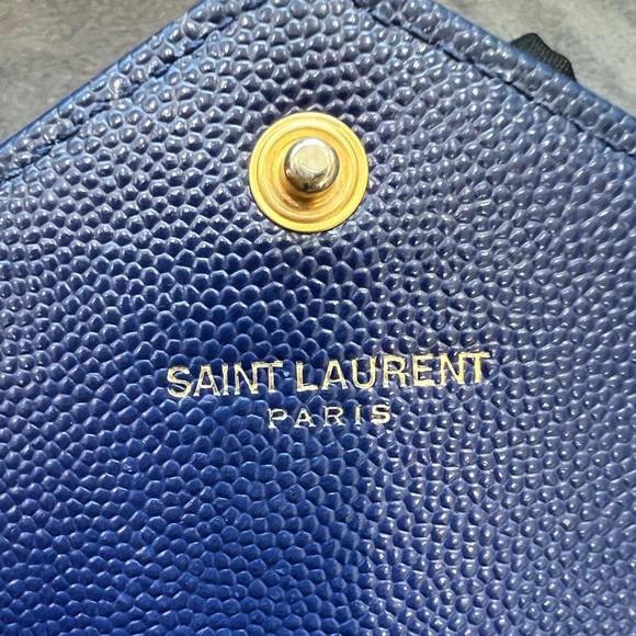 YSL cassandre envelope flap wallet on chain - Picture 8 of 15